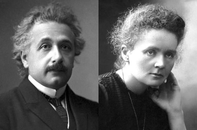 A vez em que Albert Einstein disse a Marie Curie para 