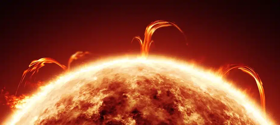 Tsunamis mais altos que o Sol estão colidindo com uma estrela distante