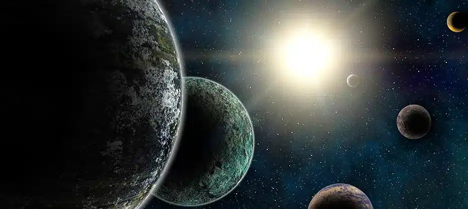 megaestruturas e planetas