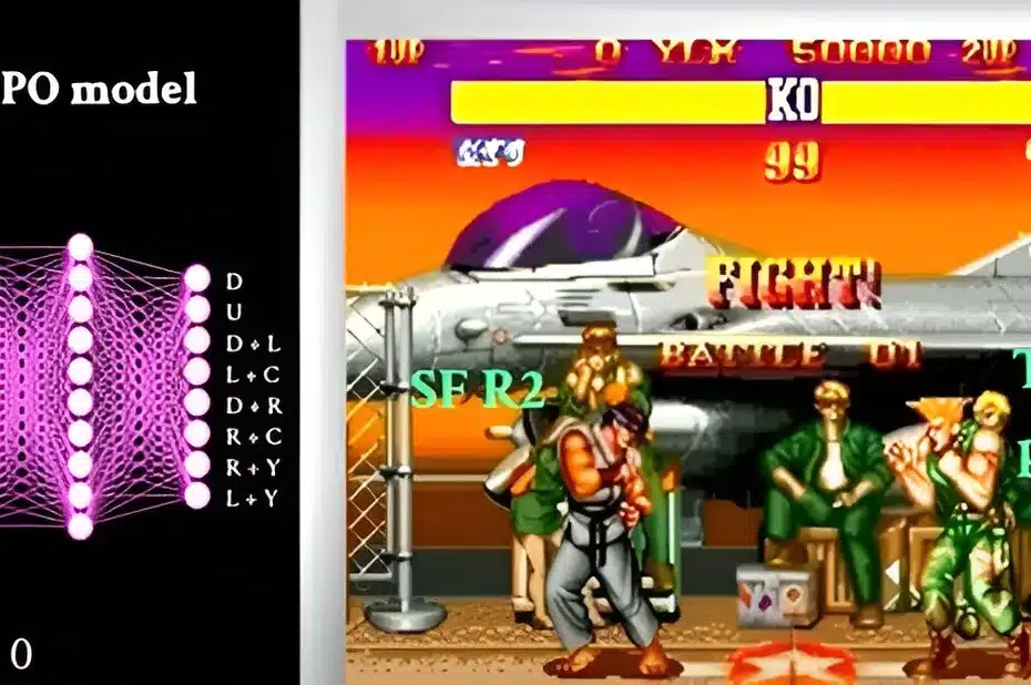 jogo street fighter aprendizado por reforço
